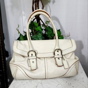 Coach leather bag